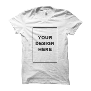 Your Desion Here Printed White Shirt
